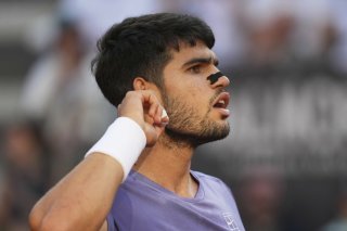 Carlos Alcaraz a stoppé Jannik Sinner en finale à Rome KEYSTONE/AP/Alessandra Tarantino